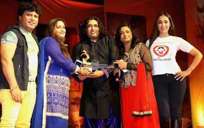 Bolly Celebs at the 1st Trisha Media Rajasthan Cinema Awards