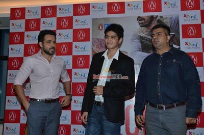 Emraan Hashmi, author Bilal Siddiqi and Hussain Zaidi at the Launch of author Bilal Siddiqi's Book