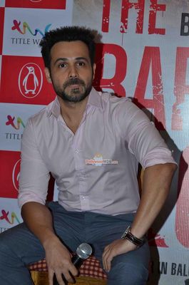 Emraan Hashmi, author Bilal Siddiqi and Hussain Zaidi at the Launch of author Bilal Siddiqi's Book