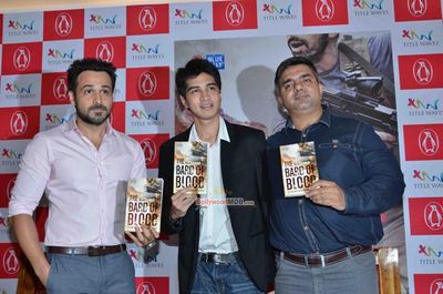 Emraan Hashmi, author Bilal Siddiqi and Hussain Zaidi at the Launch of author Bilal Siddiqi's Book