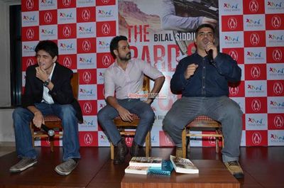 Emraan Hashmi, author Bilal Siddiqi and Hussain Zaidi at the Launch of author Bilal Siddiqi's Book
