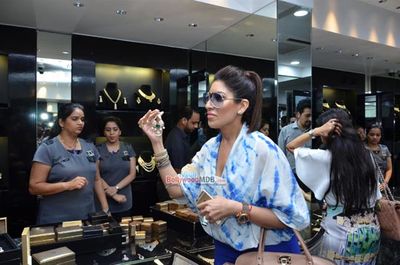 Bolly Celebs at Gehana Jewellers event in Mumbai