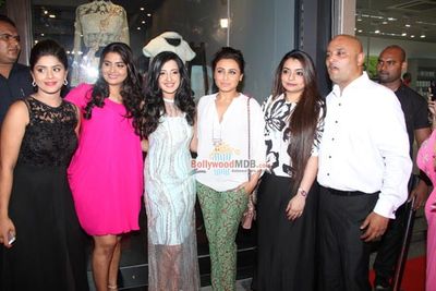 Ayushman Khurana & Rani Mukherjee at Amy Billimoria's Store Launch