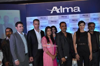 Gauhar Khan the brand ambassador of Alma Lasers Launches Skin Laser Products