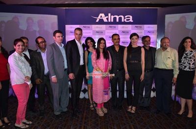 Gauhar Khan the brand ambassador of Alma Lasers Launches Skin Laser Products