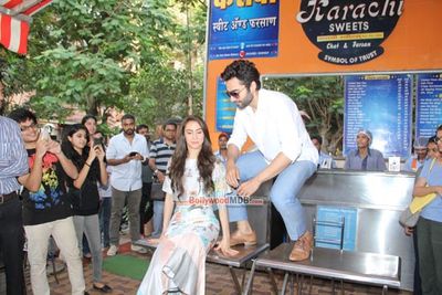 Jackky Bhagnani & Lauren Gottlieb Promoting Film 'Welcome 2 Karachi'