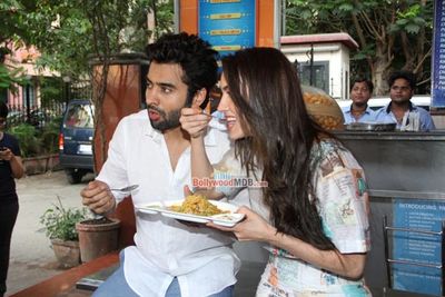 Jackky Bhagnani & Lauren Gottlieb Promoting Film 'Welcome 2 Karachi'