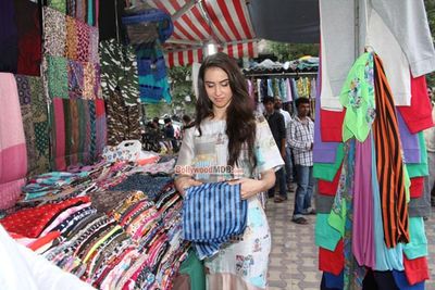 Jackky Bhagnani & Lauren Gottlieb Promoting Film 'Welcome 2 Karachi'