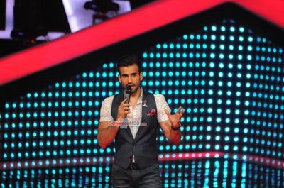 Himesh Reshammiya, Sunidhi Chauhan, Mika Singh at the Launch of & TV's New Music Reality Show