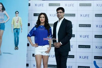 Lauren Gottlieb walks the ramp displaying the latest collection by the brand LIFE