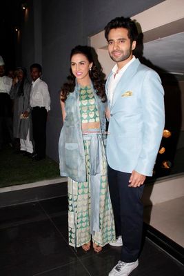 Jackky Bhagnani and Lauren Gottlieb at film 'Welcome 2 Karachi' music launch