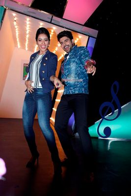 Sonakshi Sinha, Shalmali Kholgade, Vishal Dadlani at Indian Idol Junior 2 launch press meet