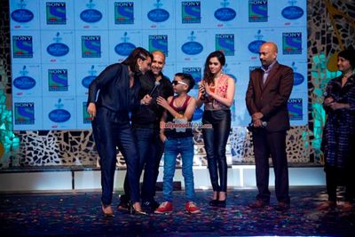 Sonakshi Sinha, Shalmali Kholgade, Vishal Dadlani at Indian Idol Junior 2 launch press meet