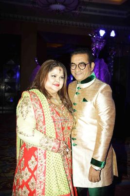Bolly & Music Industry Celebs at Singer Abhijeet Bhattacharya's Wedding Anniversary