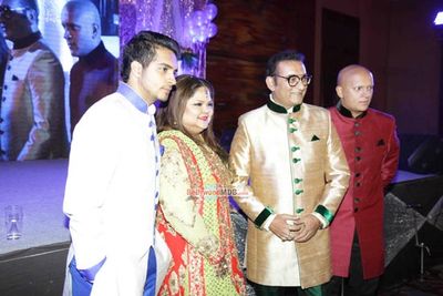 Bolly & Music Industry Celebs at Singer Abhijeet Bhattacharya's Wedding Anniversary