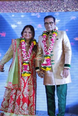 Bolly & Music Industry Celebs at Singer Abhijeet Bhattacharya's Wedding Anniversary