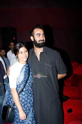Vinay Pathak, Konkona Sen Sharma, Ranvir Shorey, Anant Mahadevan at film 'Gour Hari Dastan - The Freedom File' Trailer Launch