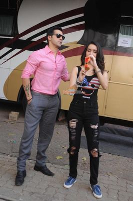 Varun Dhawan and Shraddha Kapoor at film 'ABCD 2' Promotions in Mumbai