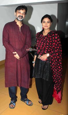 Rituparna Sengupta and Sharbani Mukherji, Nagesh Kukunoor at Bengali film 'Rajkahini' Special Screening