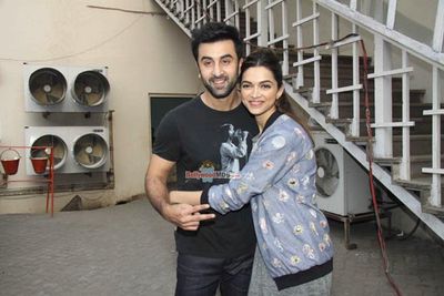 Ranbir Kapoor and Deepika Padukone at film 'Tamasha' Media Interaction