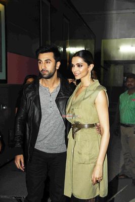 Ranbir Kapoor and Deepika Padukone at film 'Tamasha' Media Interaction