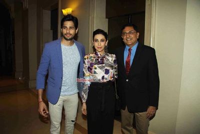 Siddharth Malhotra and Karisma Kapoor at panel discussion of World Diabetes Day