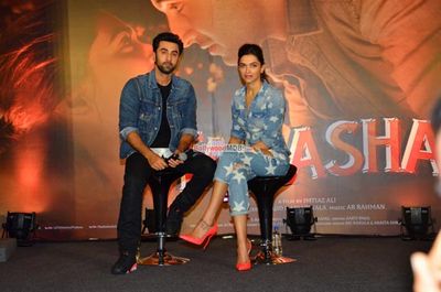 Ranbir Kapoor and Deepika Padukone Launch 'Tamasha' Chemistry Meter