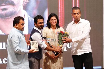 Juhi Chawla and Nawazuddin Siddiqui received the Indira Gandhi Memorial Award