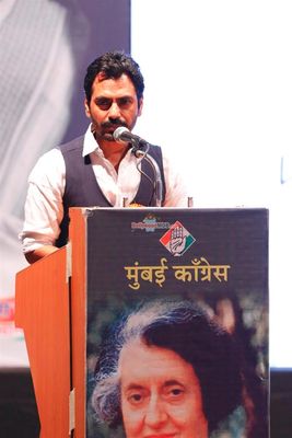 Juhi Chawla and Nawazuddin Siddiqui received the Indira Gandhi Memorial Award