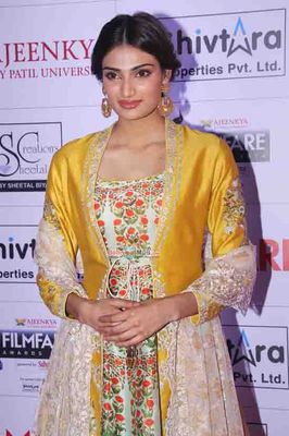 Varun Dhawan, Vidya Balan and Riteish Deshmukh along with Top Marathi Cinema Celebs at Ajeenkya DY Patil University Marathi Filmfare Awards 2014