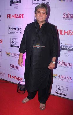 Varun Dhawan, Vidya Balan and Riteish Deshmukh along with Top Marathi Cinema Celebs at Ajeenkya DY Patil University Marathi Filmfare Awards 2014
