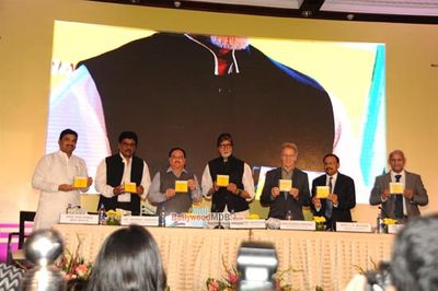 Amitabh Bachchan at the launch of campaign on Hepatitis-B