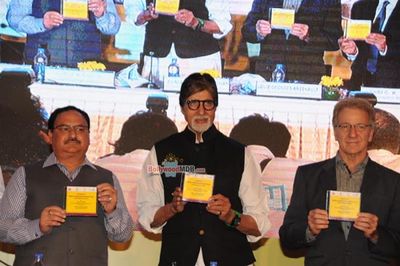 Amitabh Bachchan at the launch of campaign on Hepatitis-B