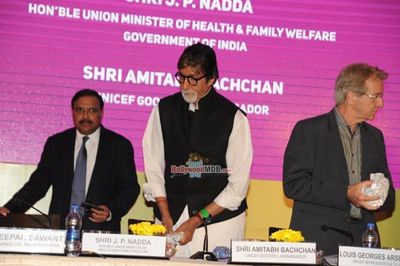 Amitabh Bachchan at the launch of campaign on Hepatitis-B