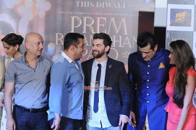 Salman Khan, Sonam Kapoor among other Celebs at film 'Prem Ratan Dhan Payo' trailer launch