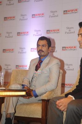 Nawazuddin Siddiqui at the Press Conference Announcing Him as the New Brand Ambassador of Mayur Suitings