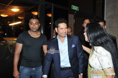 Amitabh Bachchan, Sachin Tendulkar, Jaya Bachchan at the launch Ad Guru Piyush Pandey's book Pandeymonium
