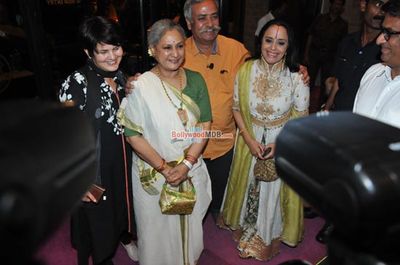 Amitabh Bachchan, Sachin Tendulkar, Jaya Bachchan at the launch Ad Guru Piyush Pandey's book Pandeymonium