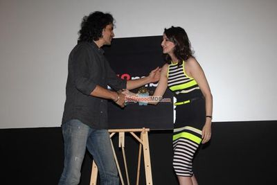 Imtiaz Ali & Saumya Tandon at Launch of First Entrepreneurial Venture 1018mb