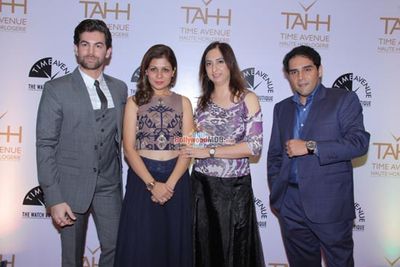 Neil Nitin Mukesh, Javed Akhtar, Rajashree Birla and Kumar Gaurav at Day 1 of Time Avenue Haute Horlogerie Exhibition