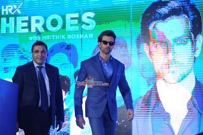 Hrithik Roshan at the Launch of Discovery Channel's New Show HRX Heroes