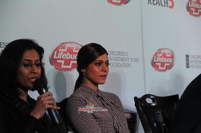 Band Ambassador Kajol launches film Future Child for NGO Help a Child Reach 5