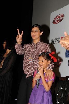 Band Ambassador Kajol launches film Future Child for NGO Help a Child Reach 5