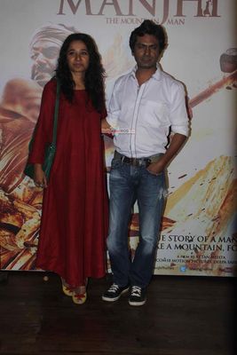 Nawazuddin Siddiqui among Celebs at The Success party of Film 'Manjhi'