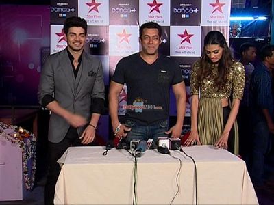 Salman Khan, Sooraj Pancholi, Athiya Shetty Promote Film 'Hero' On The Sets Of Dance+