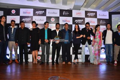 Aishwarya Rai, Jackie Shroff, Sanjay Gupta among other Celebs at the 'Bandeyaa' Song Launch from film 'Jazbaa'