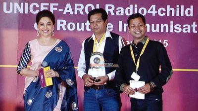 Unicef Host The Radio4Child Awards on Immunisation with Madhuri Dixit