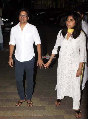 Amitabh Bachchan, Aishwarya Rai, Madhuri Dixit among other Celebs at Late Music Director Aadesh Shrivastava Fourth Day Prayer