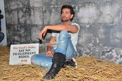Neil Nitin Mukesh photo shoots for PETA
