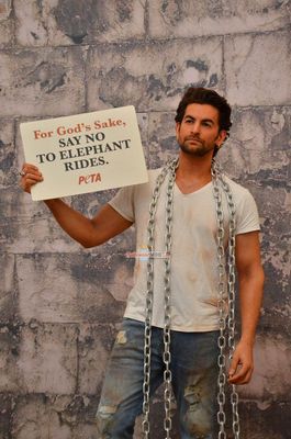 Neil Nitin Mukesh photo shoots for PETA